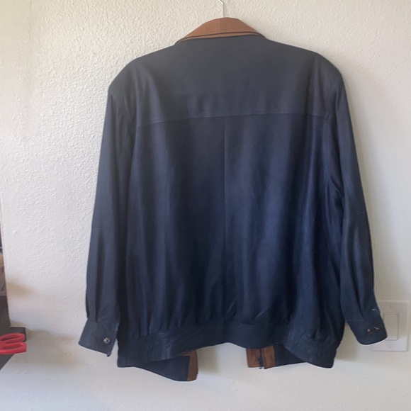 Johnston & Murphy 100% lambskin leather jacket - Picture 2 of 16